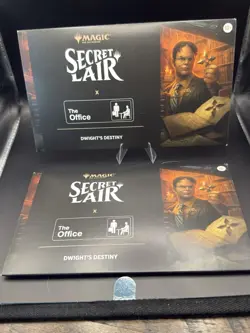 MTG SECRET LAIR X THE OFFICE DWIGHT’S DESTINY NON FOIL EDITION NEW SEALED magic - Image 1