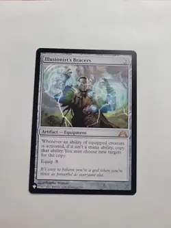 MTG - Illusionist's Bracers _The List_ Regular Rare #231 - Image 1