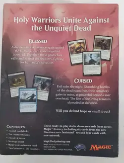 MAGIC THE GATHERING MTG DUEL DECKS 2016 BLESSED VS CURSED NEW SEALED - Image 2