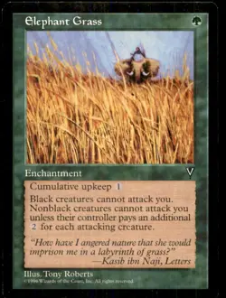 MTG Elephant Grass LP Light Play Visions [4445] - Image 1