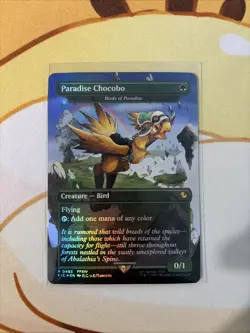 Paradise Chocobo - Birds of Paradise (Borderless) Commander: Final Fantasy Foil - Image 1