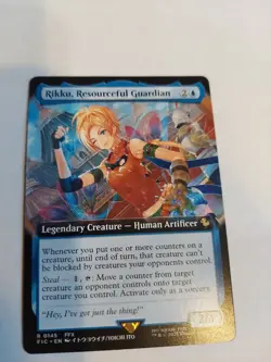 Rikku, Resourceful Guardian - Extended Art - Commander: Final Fantasy - Near Min - Image 1