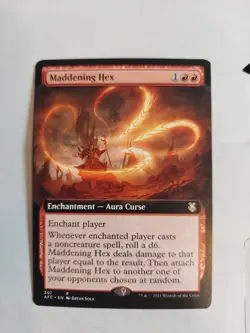 Maddening Hex (Extended Art) Commander: Adventures in the Forgotten Realms... - Image 1