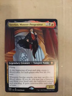 Strefan, Maurer Progenitor (Extended Art) Commander: Innistrad: Crimson Vow... - Image 1
