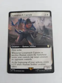 Lossarnach Captain (Extended Art) Commander: the Lord of the Rings: Tales of... - Image 1
