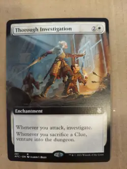 Thorough Investigation (Extended Art) Commander: Adventures in the Forgotten... - Image 1