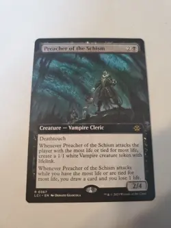 Preacher of the Schism (Extended Art) The Lost Caverns of Ixalan Regular - Image 1