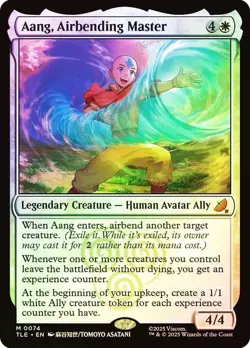 Aang, Airbending Master Foil Avatar: The Last Airbender NM MTG - Image 1