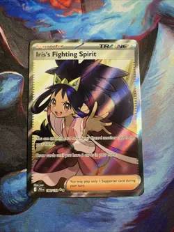 Pokemon Journey Together Iris's Fighting Spirit 180/159 Ultra Rare Full Art - Image 1