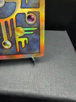 Pokemon TCG WOTC Ancient Mew Black Star Promo Holo SWIRL Dent - Image 5