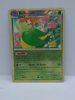 Pokemon TCG Bellossom 1/90 Reverse Holo Rare Undaunted HGSS - Image 1