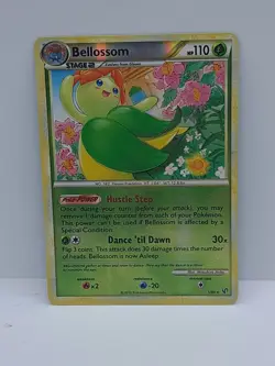 Pokemon TCG Bellossom 1/90 Reverse Holo Rare Undaunted HGSS - Image 2