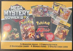 LOT OF 4 2025 Pokemon Mega Mystery Power Box Holiday Meijer Exclusive Sealed New - Image 1