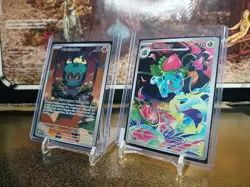 🔥2x Mega Entwicklung Bisaknosp Marshadow 146 133 132 Pokemon AR Deutsch Karten - Image 1
