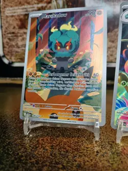 🔥2x Mega Entwicklung Bisaknosp Marshadow 146 133 132 Pokemon AR Deutsch Karten - Image 5