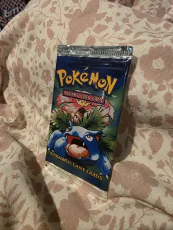 1999 Pokemon Base Set Booster Pack Venusaur Artwork, WOTC Sealed TCG - Image 1