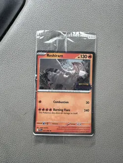 Reshiram 017/094 - Pokemon TCG: Phantasmal Flames - SEALED Stamped Promo - Image 1