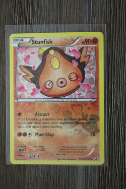 Pokemon TCG Stunfisk RC12/RC25 Legendary Treasures: Radiant Collection Holo - Image 1