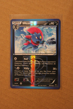 Pokemon TCG Weavile (Team Plasma) 66/116 Plasma Freeze Reverse Holo - Image 1