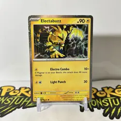 Electabuzz 125/165 - Cosmos Holo Promo Pokemon 151 Pokemon TCG - NM - Image 1