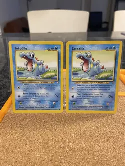 Pokemon Neo Genesis 1st Edition Totodile 81/111 Regular - Image 1