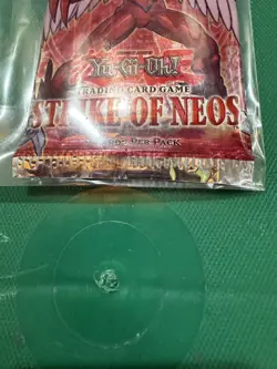 Vintage Yu-Gi-Oh Strike Of Neos 1st Edition Hobby Booster Pack Factory Sealed - Image 2