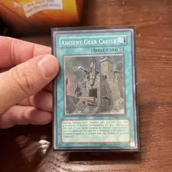 Ancient Gear Castle - DR04-EN167 - Super Rare - Unlimited Edition LP Yugioh Dark - Image 1