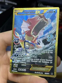 Gyarados EX 123/122 XY Breakpoint 2016 Secret Full Art SHINY Pokemon Card TCG - Image 4
