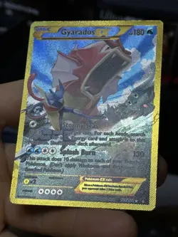 Gyarados EX 123/122 XY Breakpoint 2016 Secret Full Art SHINY Pokemon Card TCG - Image 5
