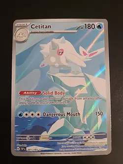 Cetitan 201/191 - Surging Sparks Illustration Rare Pokemon Card - NM/LP - Image 1