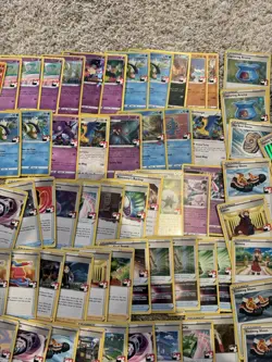 Pokemon Prize Pack Stamped Lot / Pokemon Trainers Holo Approx 100 Cards + Holos - Image 3
