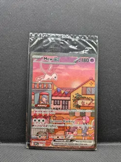 Mew ex 053 Sv: Scarlet & Violet Promo Cards Holo sealed - Image 1