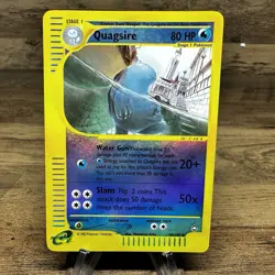 Quagsire 30/147 Pokemon Aquapolis Reverse Holo Rare Card TCG - Image 1