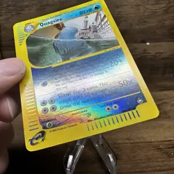 Quagsire 30/147 Pokemon Aquapolis Reverse Holo Rare Card TCG - Image 4