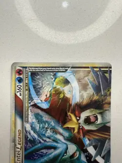 Pokemon TCG Unleashed Suicune and Entei Legend Top 94/95 Holo Card - Image 3