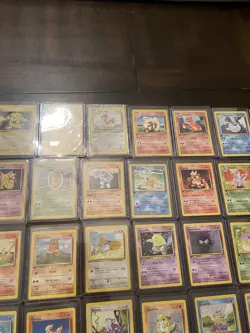pokemon base set 17 to 102 1999 first edition french 86 card lot - Image 5