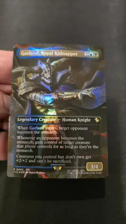 Garland Royal Kidnapper Foil Scene Final Fantasy Nm Mtg - Image 1