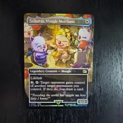 Stiltzkin, Moogle Merchant (565) Borderless Chocobo Track Foil Final Fantasy MTG - Image 1