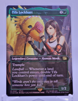 Tifa Lockhart (Borderless) (Chocobo Track Foil) - FINAL FANTASY #0567 K020 - Image 1