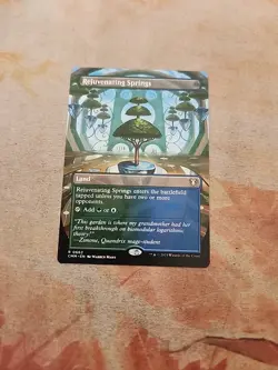 Rejuvenating Springs Borderless Commander Masters MTG NM - Image 1