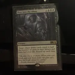 MTG Peer into the Abyss - Core Set 2021 #117 - Image 1