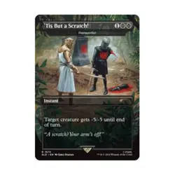 WOTC MtG Magic the Gathering 'Tis But a Scratch! - Dismember (R) (Foil) NM - Image 1