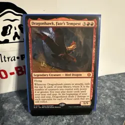 Dragonhawk, Fate's Tempest 132 MTG Bloomburrow BLB NM - Image 1