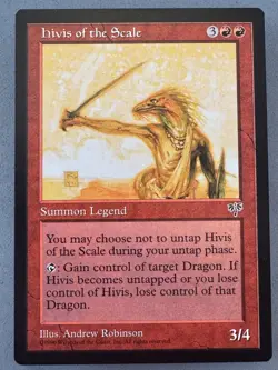 Hivis of the Scale Mirage-Never Played Near Mint/Mint-Vintage Magic RESERVE LIST - Image 1