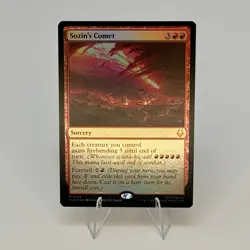 MTG - Sozin's Comet - Avatar: The Last Airbender Mythic 0154 Foil NM Pack Fresh - Image 1