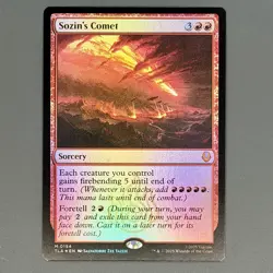 MTG - Sozin's Comet - Avatar: The Last Airbender Mythic 0154 Foil NM Pack Fresh - Image 2