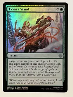 Tyvar's Stand Phyrexia: All Will Be One Foil MTG NM - Image 1