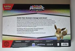 Pokemon Prismatic Evolutions Accessory Pouch Special Collection Sealed - Image 2