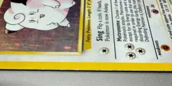 POKEMON TCG CLEFAIRY 5/102 RARE HOLO BASE SET AVERAGE MODERATE/HEAVY PLAY - Image 5