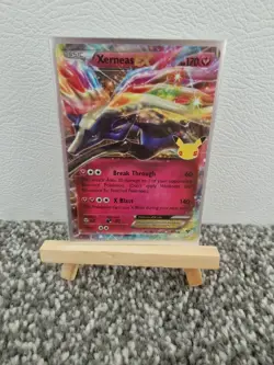 Pokemon Card Xerneas Ex 97/146 Celebrations 25th Anniversary Holo Rare Near Mint - Image 1